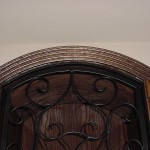 custom door with finished wood 2
