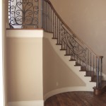 custom iron balcony centerpiece 2