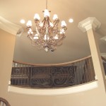 custom iron balcony centerpiece 3