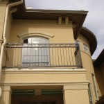custom iron outdoor balcony