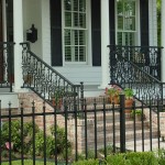 custom iron outdoor fence and balcony