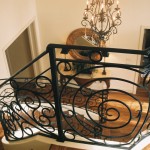 custom iron panel stairs 3