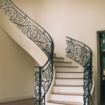 custom iron panel stairs 4