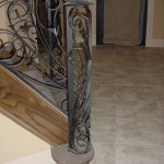 custom iron stair panels 4