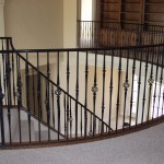 custom iron stairway 2