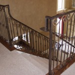 custom iron stairway 6
