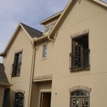 custom iron window guards