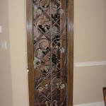 custom iron wine door 4