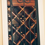 custom iron wine door 6
