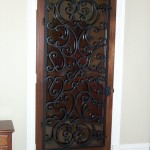 custom iron wine door 7