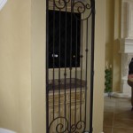 custom iron wine door 9