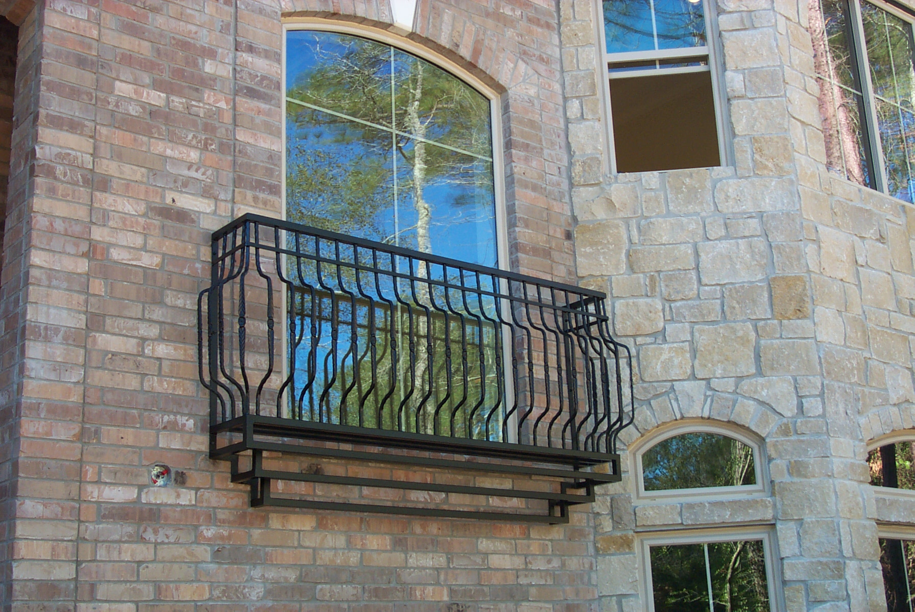custom iron balcony 5 House of Stair and Railing Products