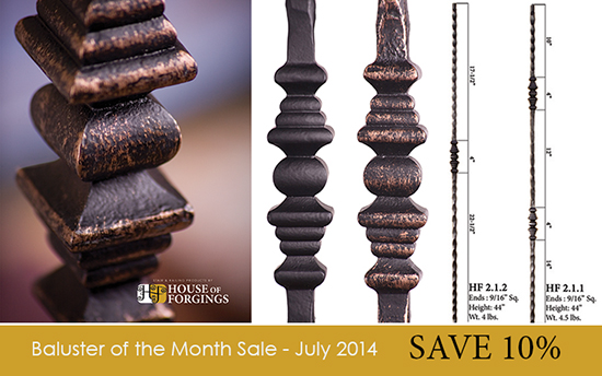 Baluster of the month sale-500x344