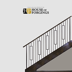 Rake Railing Aalto-Rake Patterns | House of Forgings | Stair and Railing Products