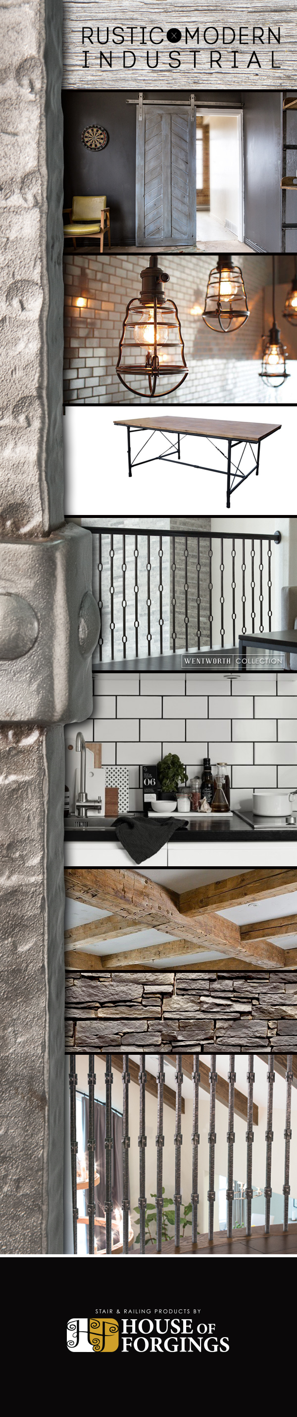 Rustic Modern Industrial - Wentworth Lookbook