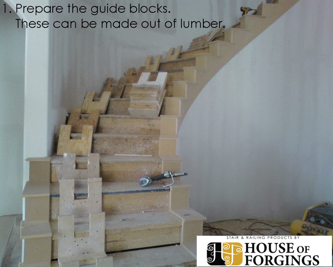 Fitting Stairs & Stair Parts, Stair Guides