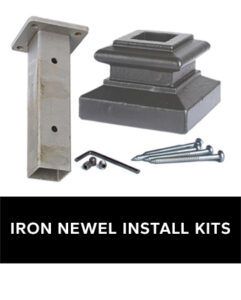 Iron Newel Install Kits