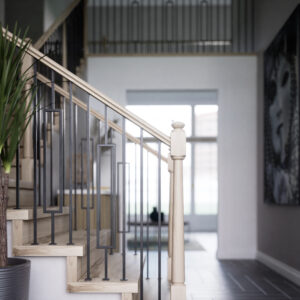 3040 - 3" x 48" Wooden Newel Post - Post to Post - Rohe - Image 6