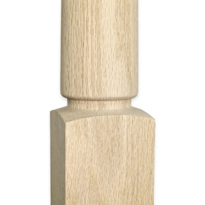 3010 - 3" x 42" Wooden Newel Post - Pin Top - Rohe