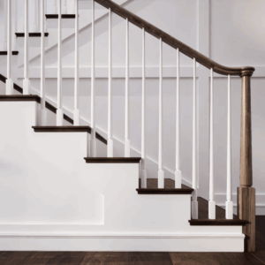 3010 - 3" x 42" Wooden Newel Post - Pin Top - Rohe