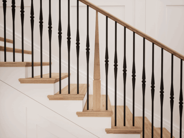 3010-48-SP - 3" x 48" Wooden Newel Post - Stabilizer - Rohe