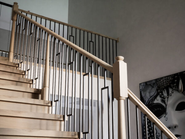 3010-48-SP - 3" x 48" Wooden Newel Post - Stabilizer - Rohe