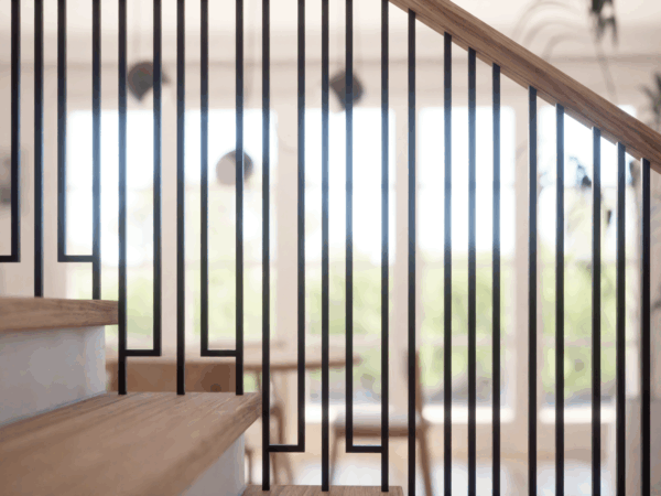 16.9.3 Level Double Leg Iron Baluster