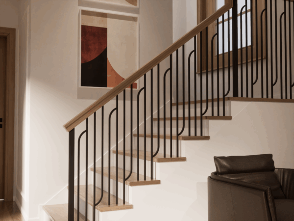 16.9.1 Curved Double Leg Iron Baluster