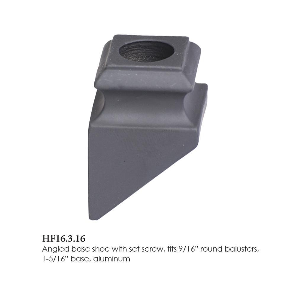 16.3.16 Angled Base Shoe with Set Screw | House of Forgings | Stair and ...
